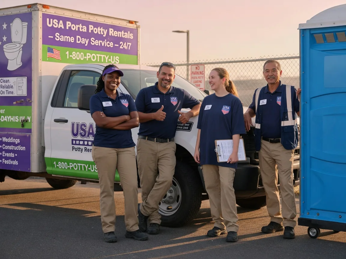 Porta Potty Rental company in Wernersville, PA